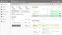 XTWeb - Dashboard