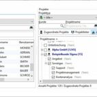 Projektzuordnung der Mitarbeiter