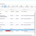 Ansicht aller Dokumente in der Software