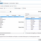 Rechtegruppen regeln den Zugriff auf Funktionen der Software