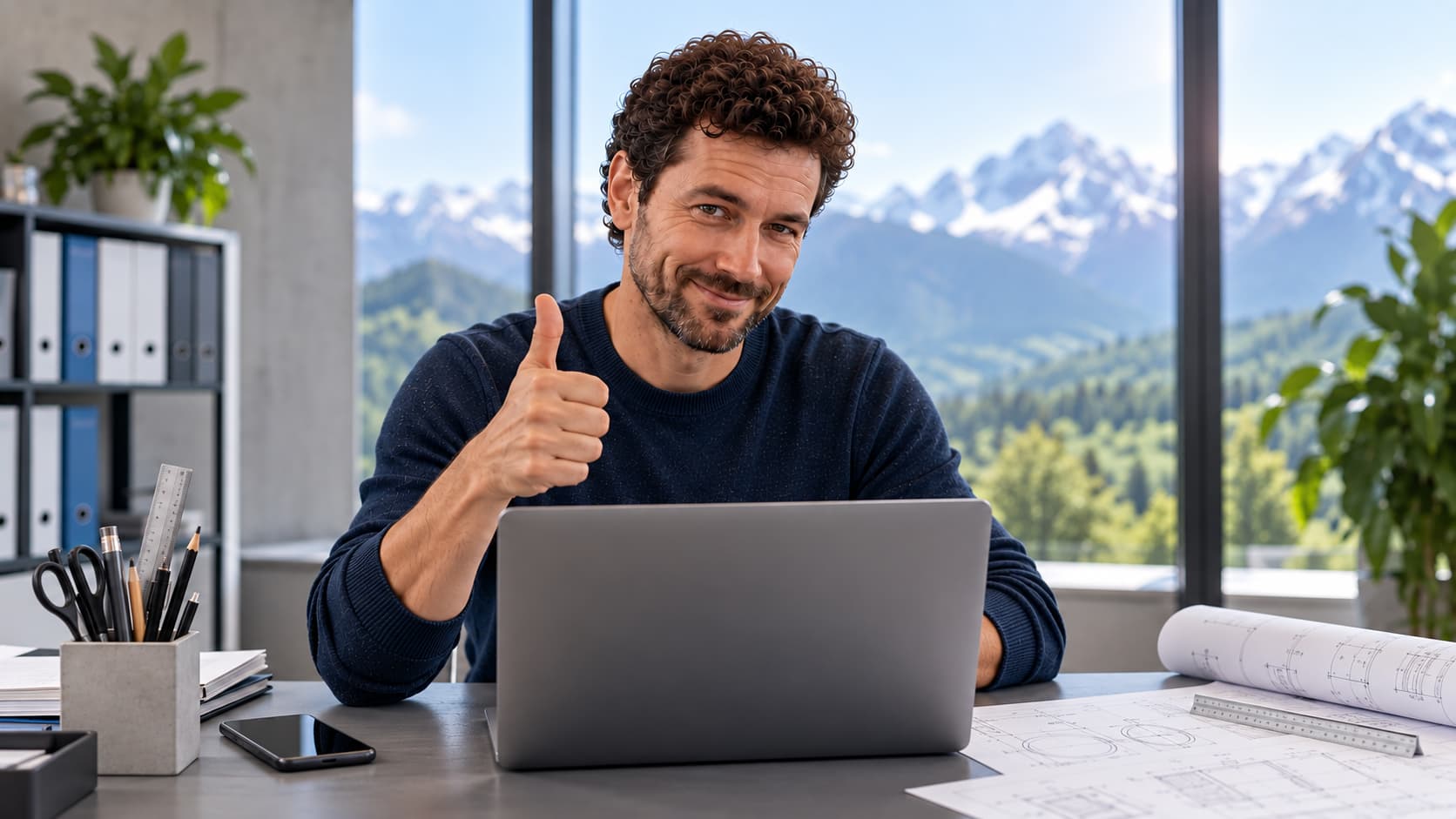 Arbeiten und Auswerten mit der Projektzeiterfassung auf dem Laptop