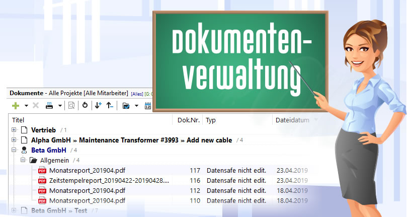 Produktbild Dokumentenverwaltung