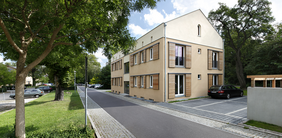 Außenansicht des Bürogebäudes von ATeNe GmbH