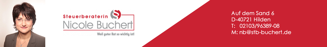 Banner Steuerberaterin Nicole Buchert