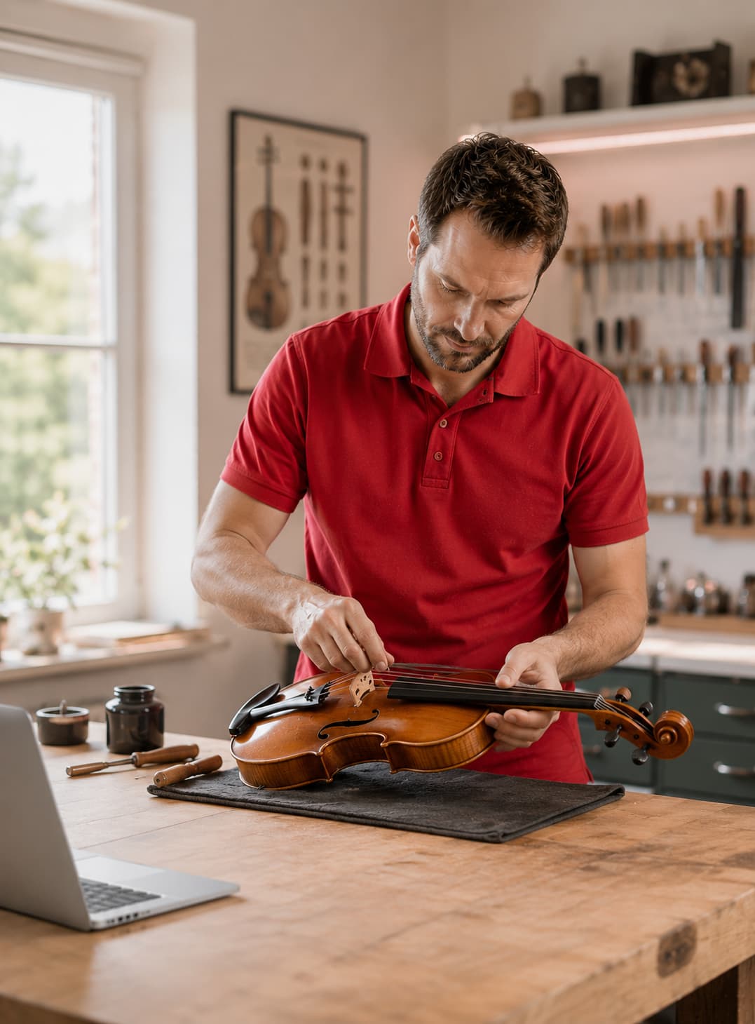 Tradesperson tracking time – Xpert-Timer Basic in practice
