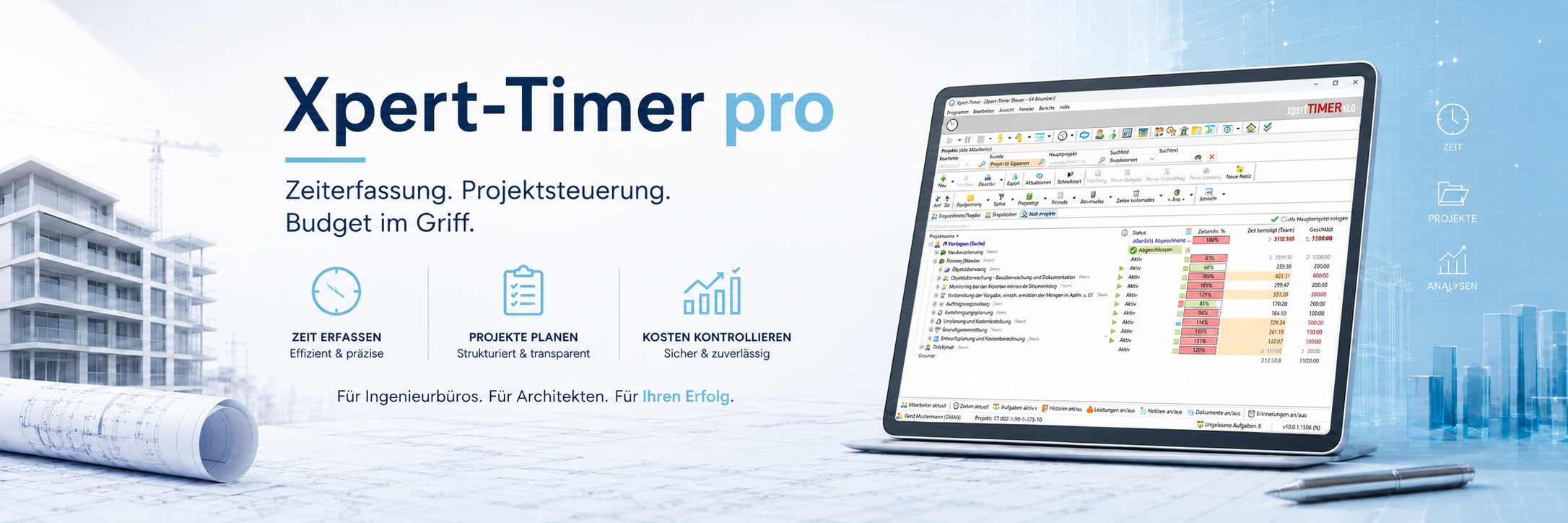 Xpert-Timer – Professionelle Zeiterfassung
